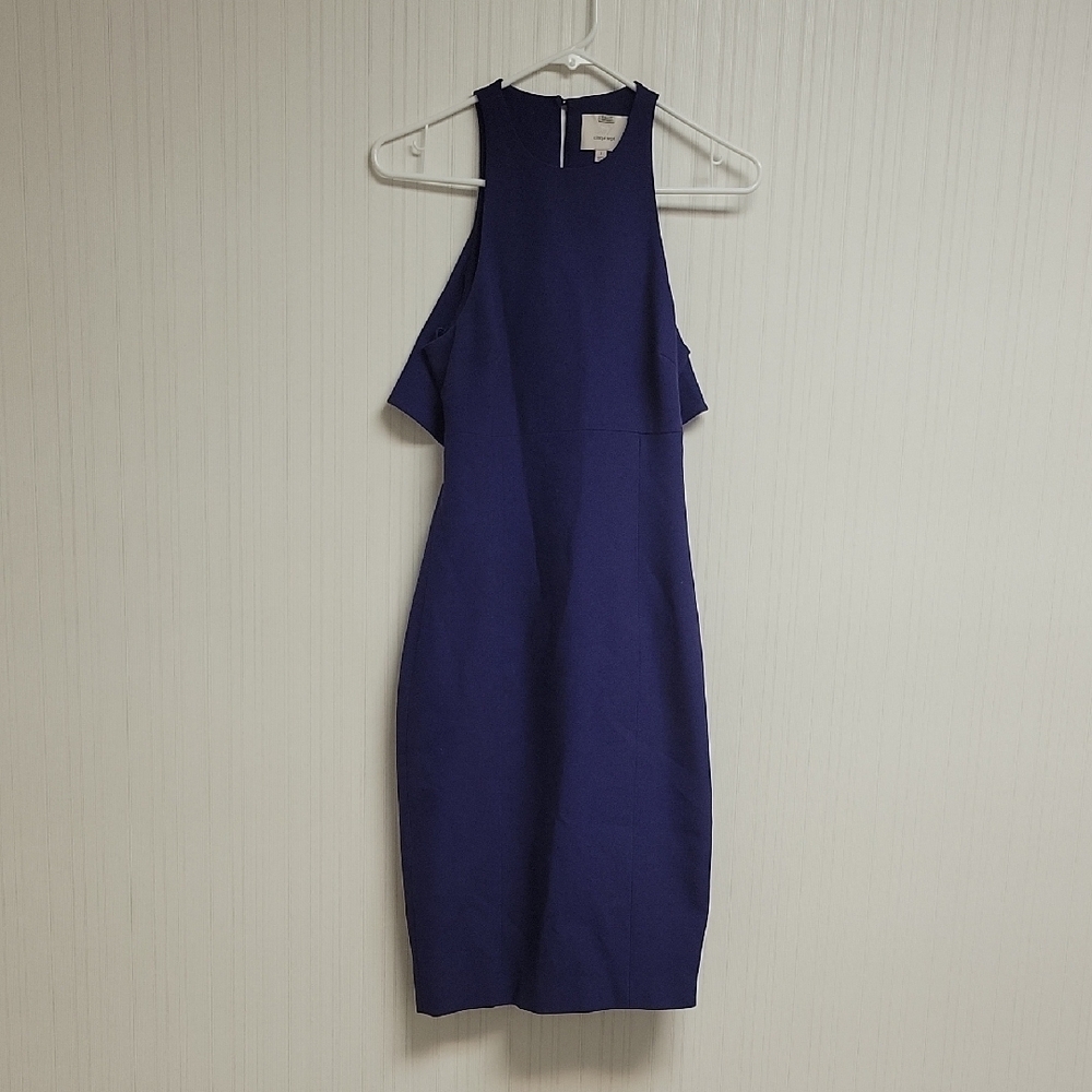 Cinq à Sept Deep Blue Makenna Backless Dress Sz 2. Quiet luxury summer